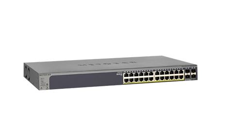 PoE給電対応スイッチ（24ポート）