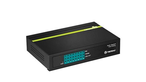 PoE給電対応スイッチ（8ポート）