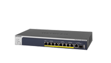 PoE++給電対応スイッチ（8ポート）