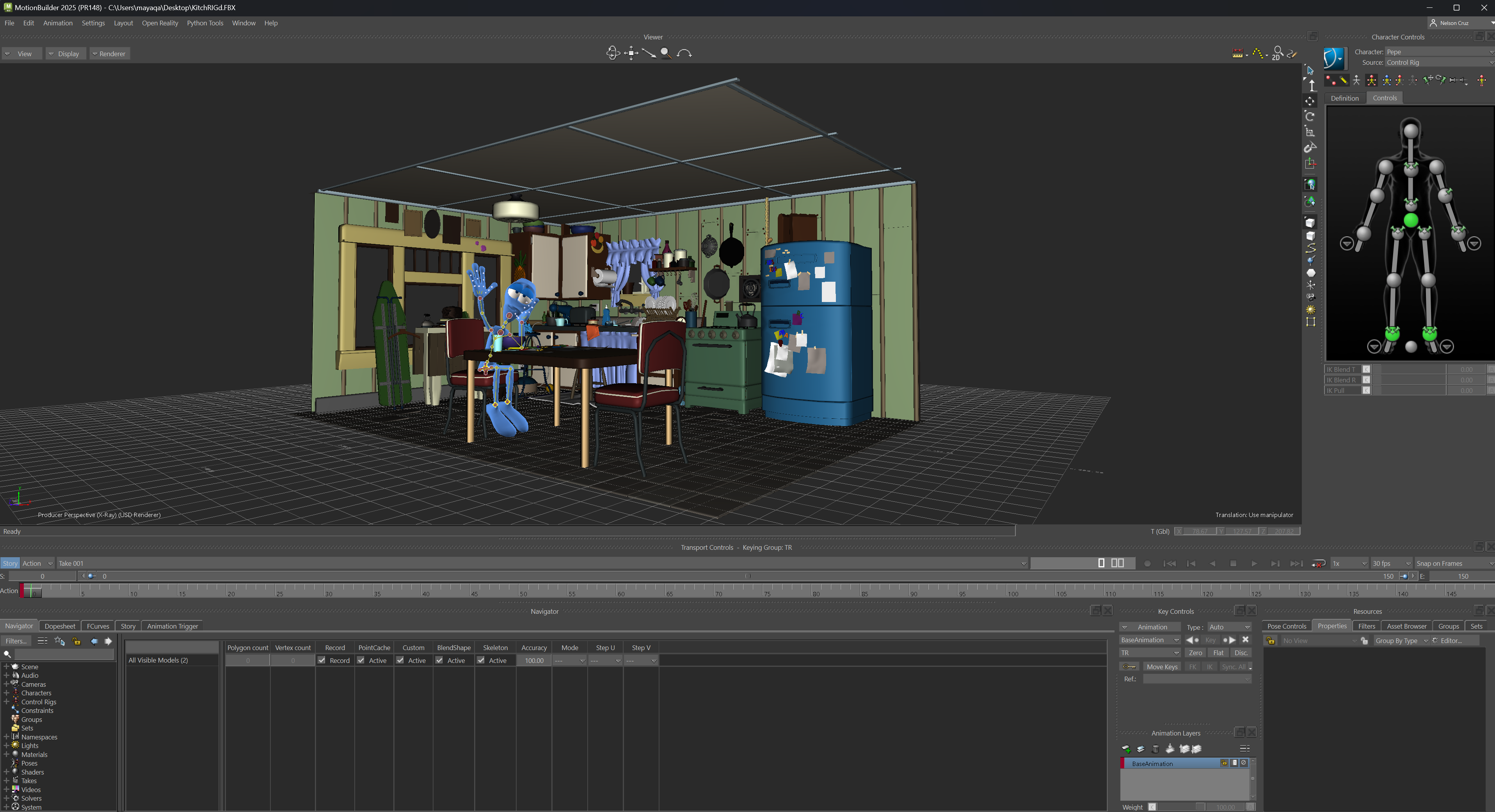 MotionBuilder用のUSDプラグイン