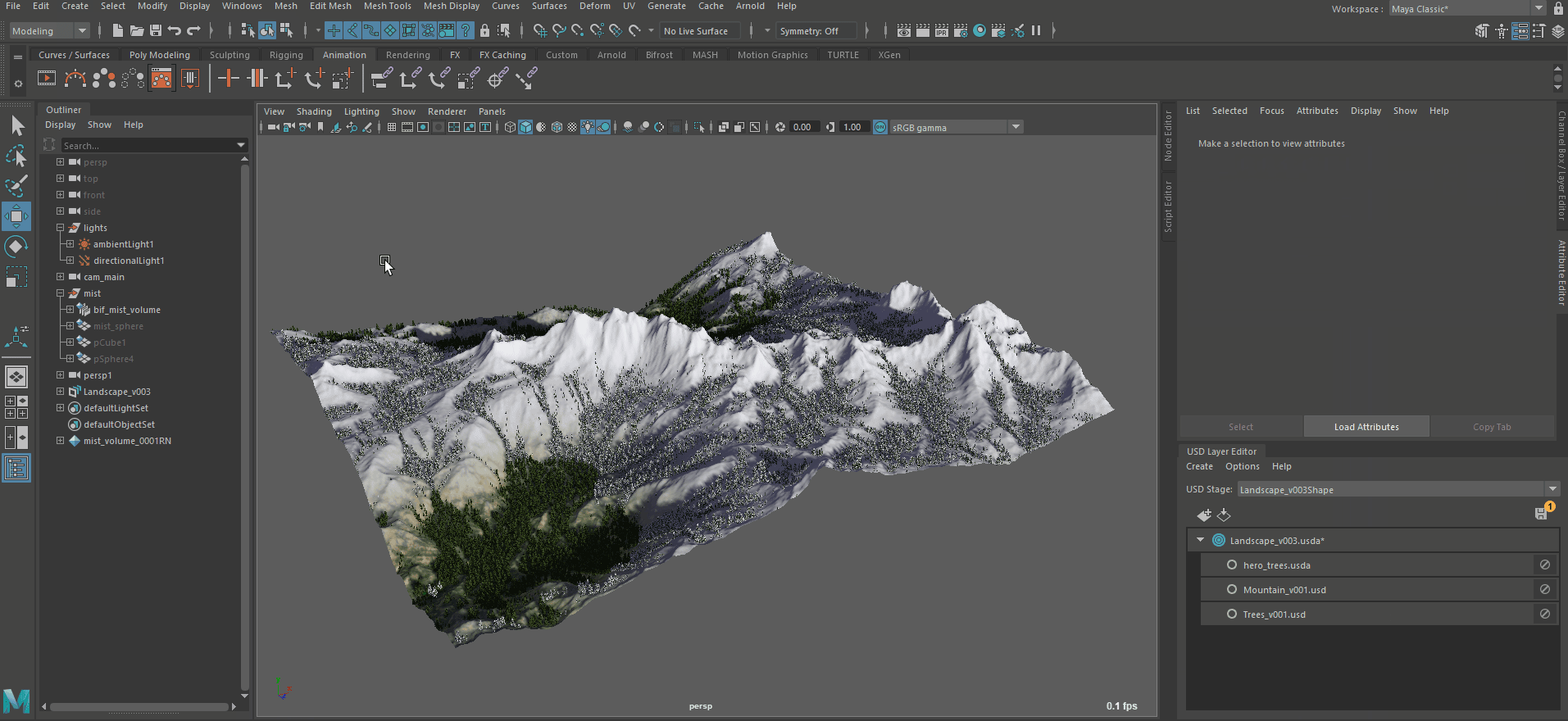 Maya の USD プラグイン
