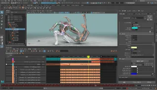 3Dグラフィックス統合ソフト　Autodesk Maya