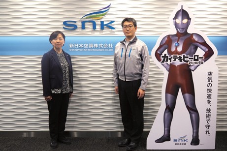 新日本空調株式会社様の担当者集合写真